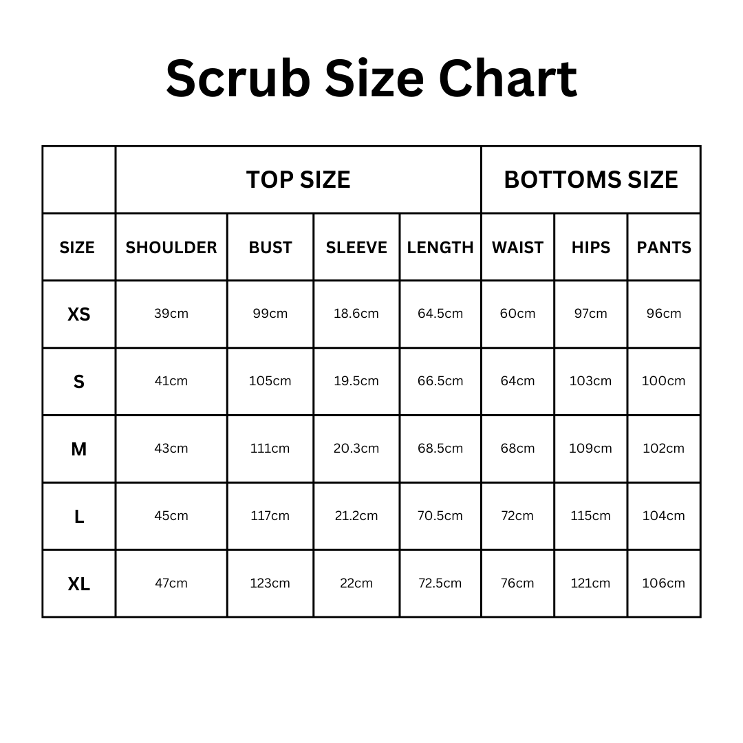 Grey Jogger Scrub Set - SALE