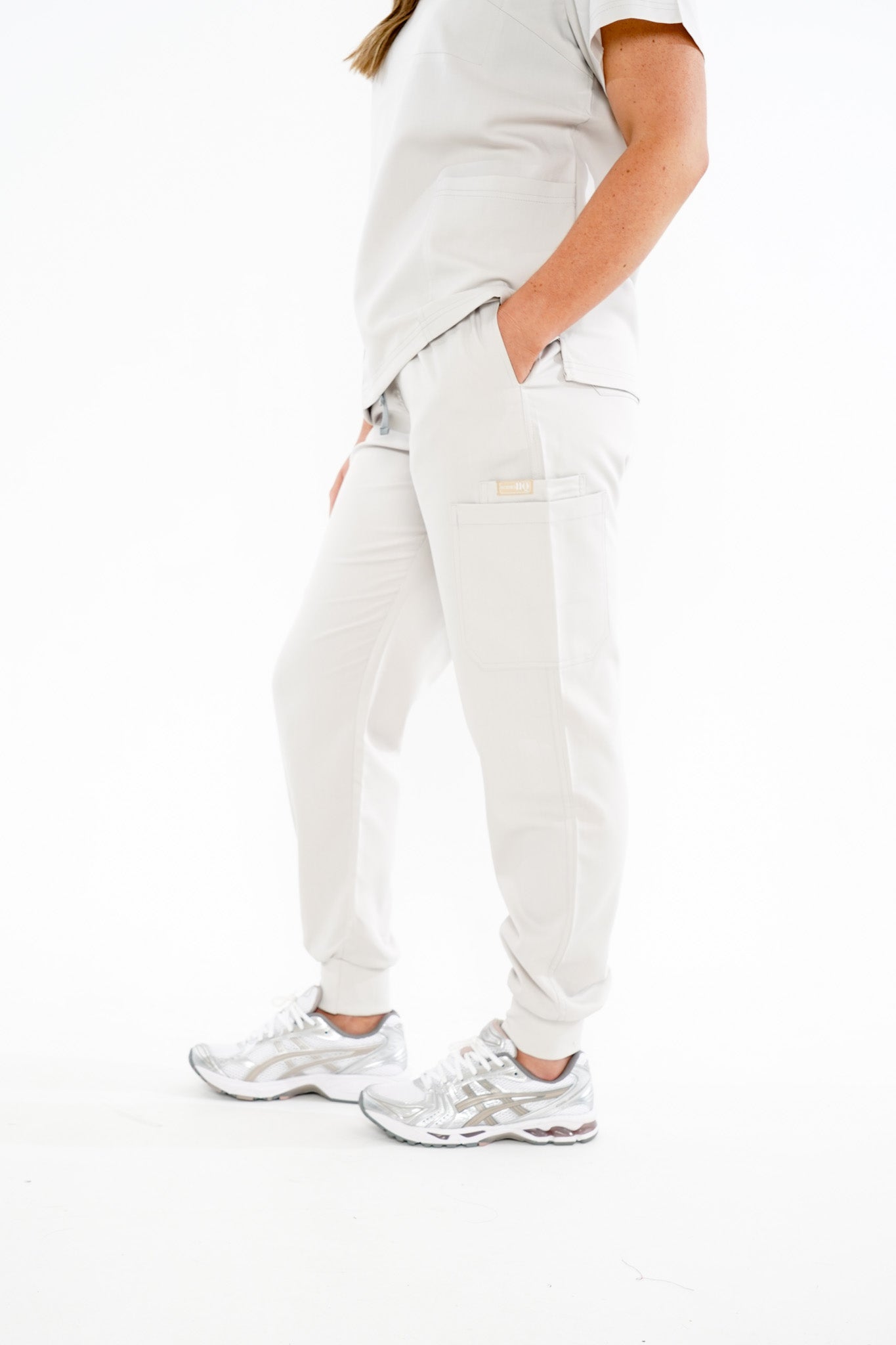 Light Grey Jogging Botton Set