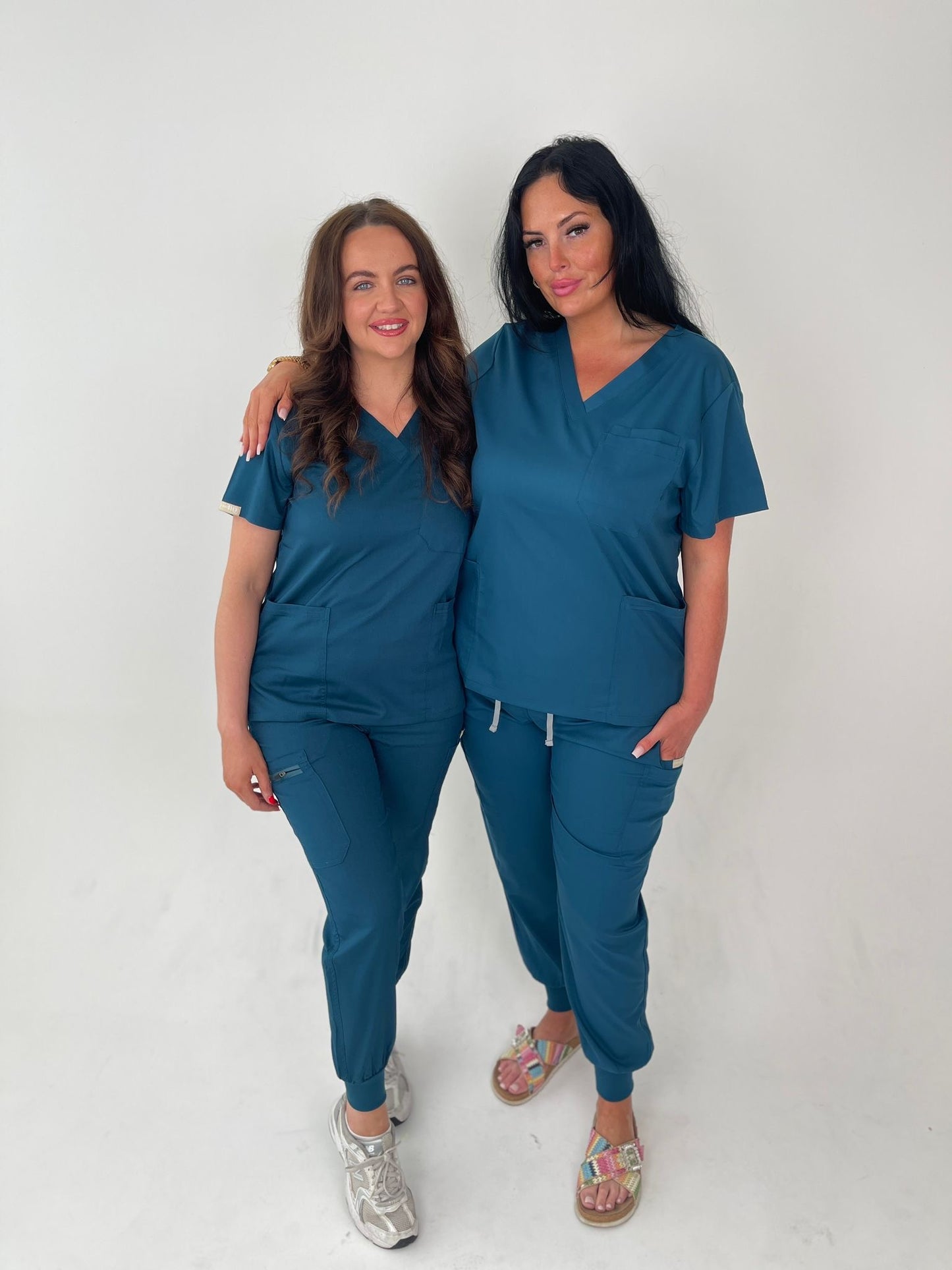 Teal Jogger Scrub Set - SALE